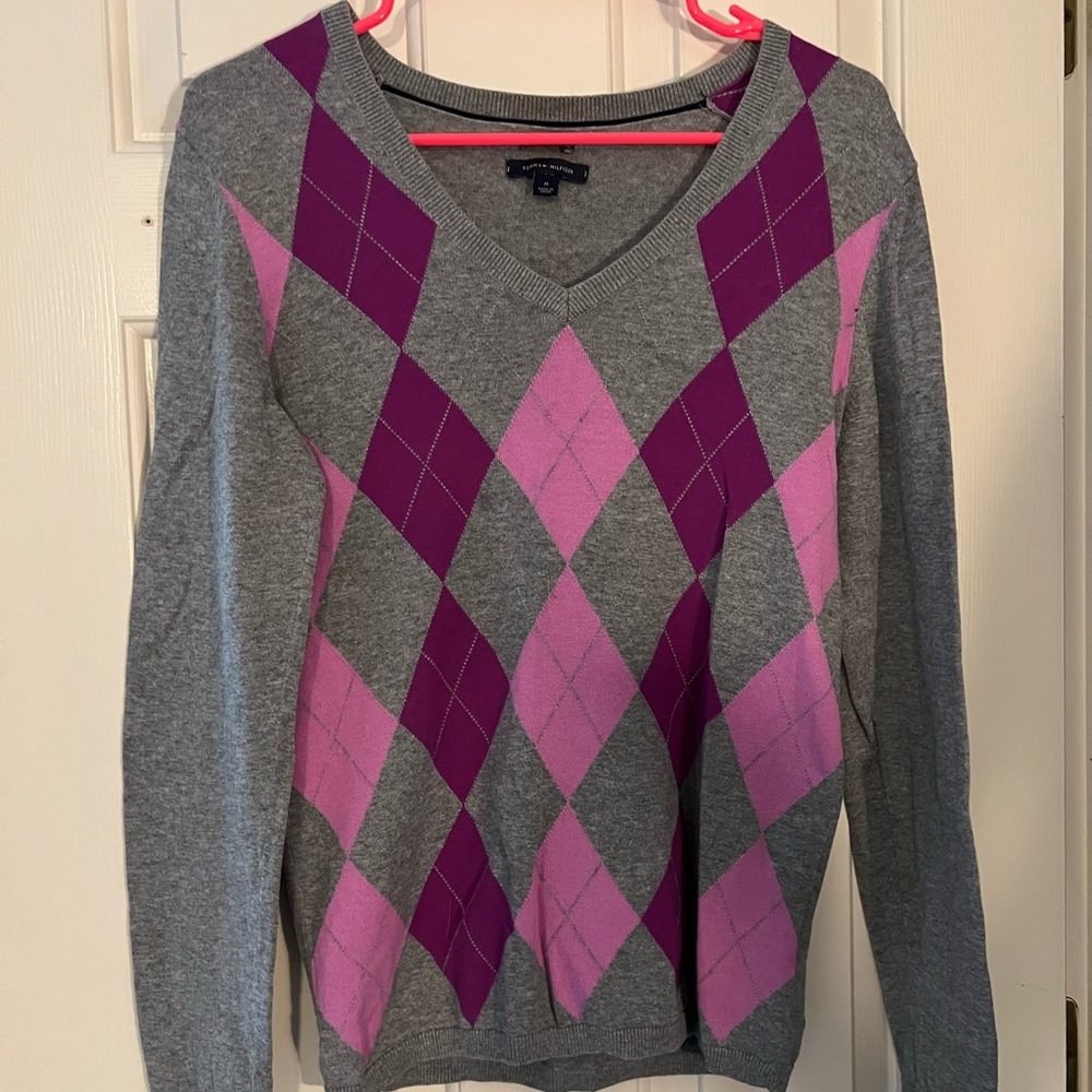 Tommy Hilfiger argyle sweater